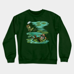 Chill Summer Frogs Crewneck Sweatshirt